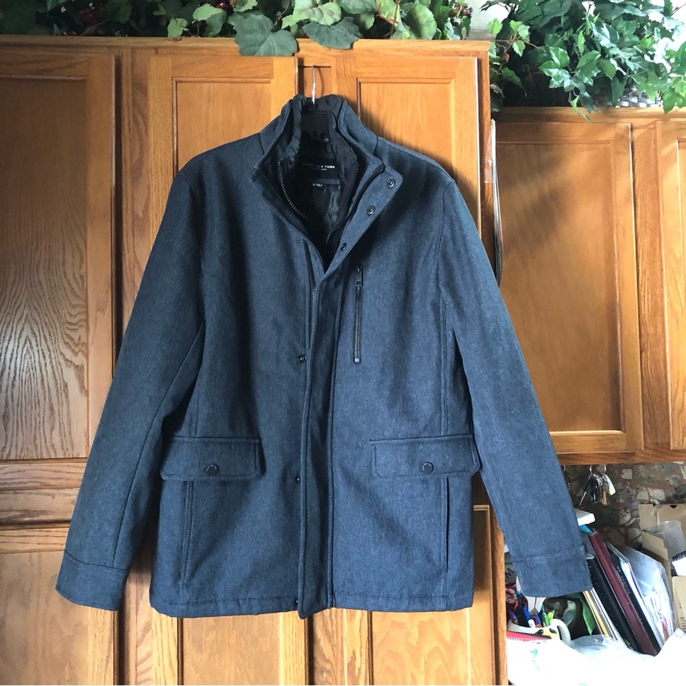 Marc New York Andrew Marc Men’s Mullins Melange Tech Jacket - S